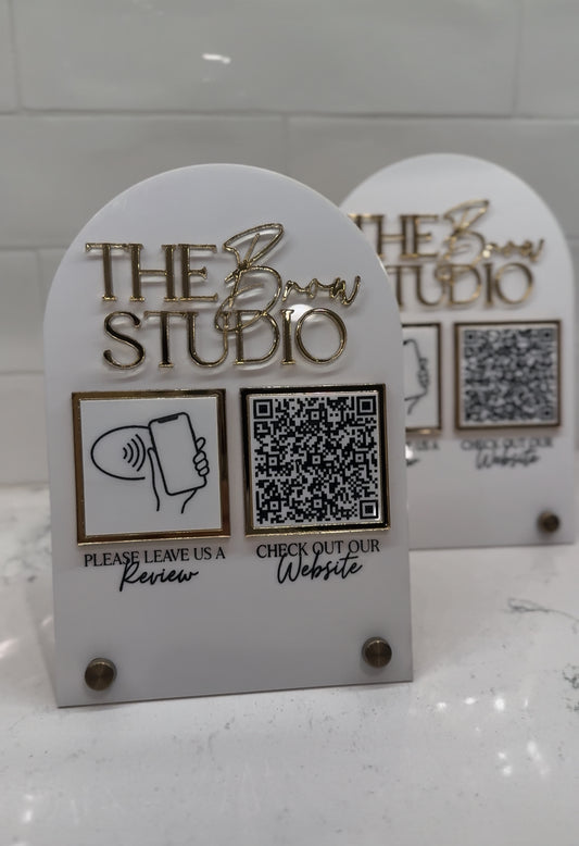 NFC/ QR Code Sign